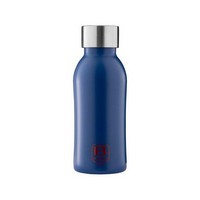 photo B Bottles Twin - Classic Blue - 350 ml - Double wall thermal bottle in 18/10 stainless steel 1